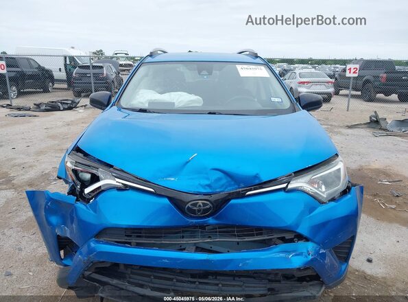 JTMZFREV7JJ735049 2018 TOYOTA LE Blue Vista del cuadro de instrumentos