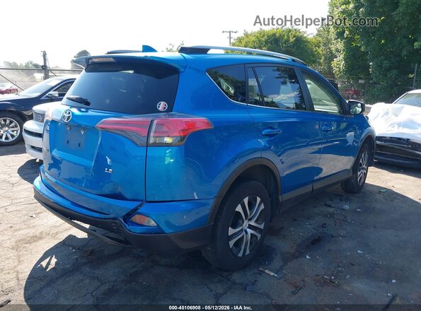 JTMZFREV8JJ180998 2018 TOYOTA LE Синий Задняя правая четверть