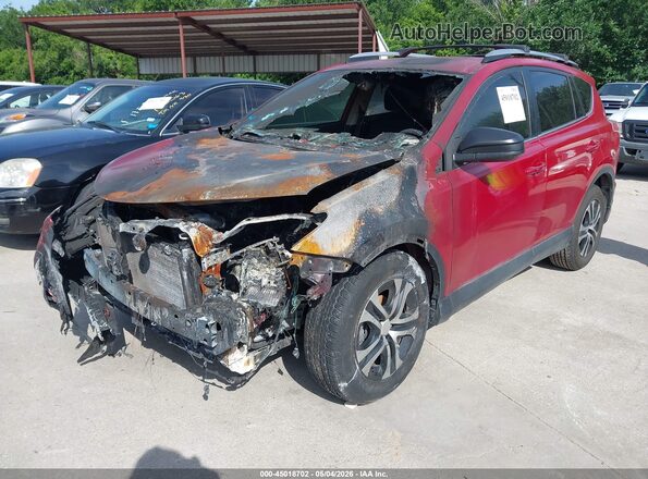 JTMZFREVXHJ107108 2017 TOYOTA LE Red Vista tres cuartos delantera izquierda