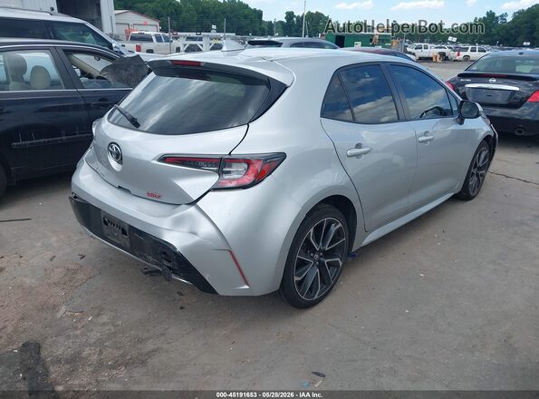 JTNA4RBE1L3085306 2020 TOYOTA COROLLA Silver Tył prawy