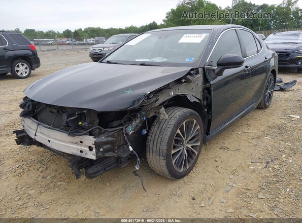 JTNB11HK8J3014290 2018 TOYOTA CAMRY Black Vista tres cuartos delantera izquierda