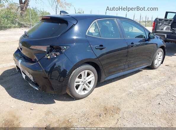 JTNB4MBE5M3129154 2021 TOYOTA COROLLA Черный Задняя правая четверть