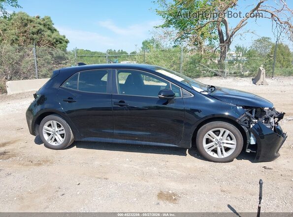 JTNB4MBE5M3129154 2021 TOYOTA COROLLA Черный Вид задней части салона