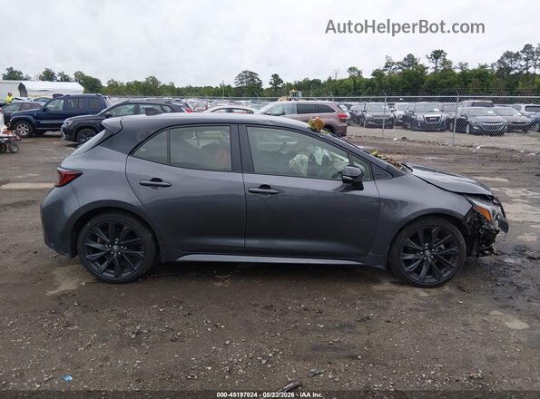JTNC4MBE3S3236009 2025 TOYOTA COROLLA Gray Widok wnętrza z tyłu