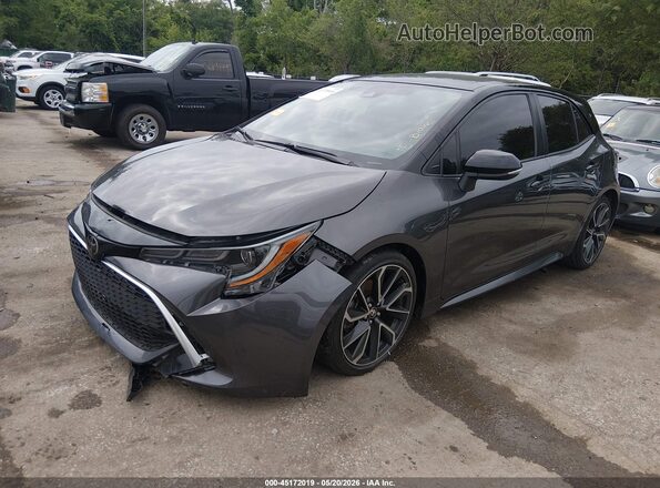 JTNC4MBE4N3159963 2022 TOYOTA COROLLA Gray წინა მარცხენა ხედი სამი მეოთხედიდან