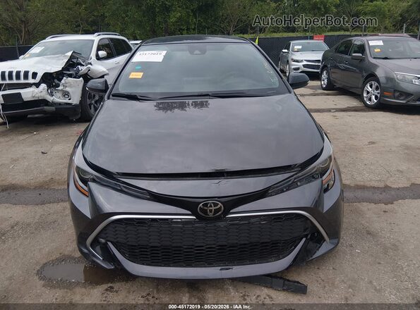 JTNC4MBE4N3159963 2022 TOYOTA COROLLA Gray ხელსაწყოთა პანელის ხედი