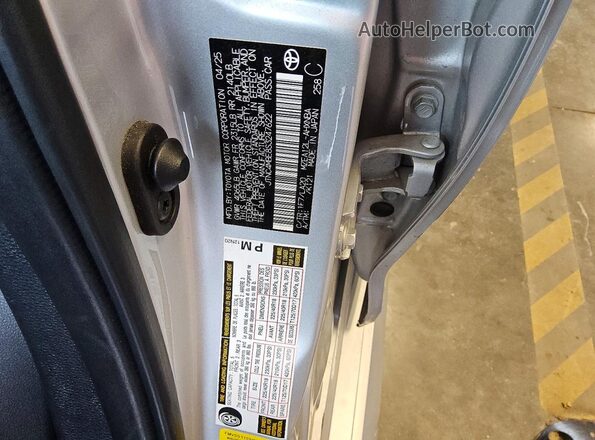 JTNC4MBE8S3247622 2025 TOYOTA LL Silver 