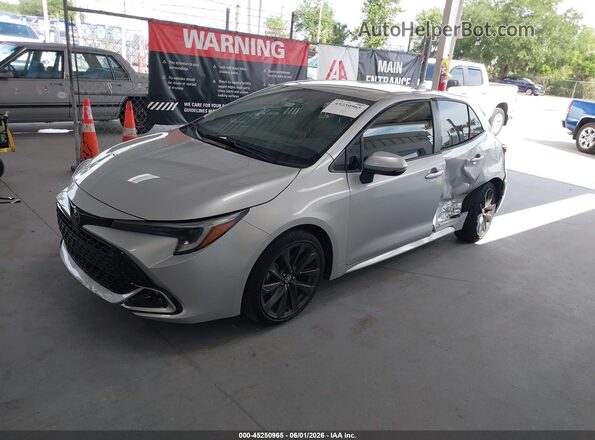 JTNC4MBE9R3219323 2024 TOYOTA COROLLA Silver 
