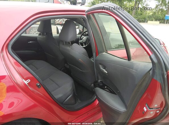 JTND4MBE1P3200332 2023 TOYOTA COROLLA Red Widok naklejki z numerem VIN