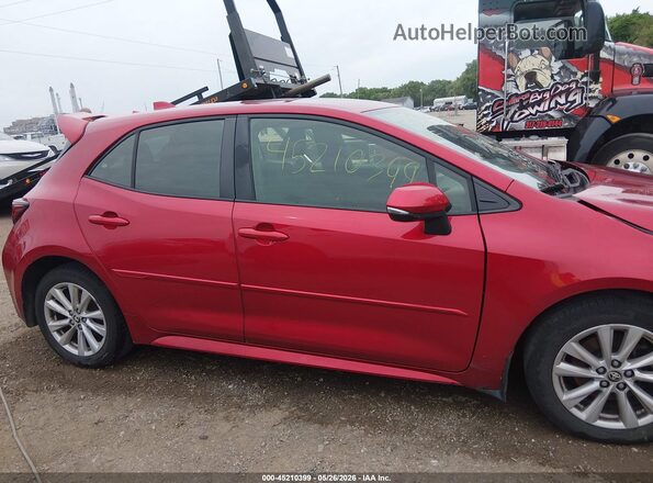 JTND4MBE1P3200332 2023 TOYOTA COROLLA Red Widok wnętrza 360 stopni