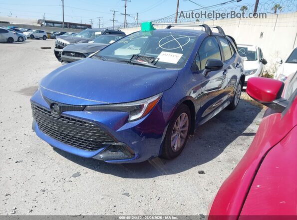 JTND4MBE3T3263247 2026 TOYOTA COROLLA Blue Vista tres cuartos delantera izquierda