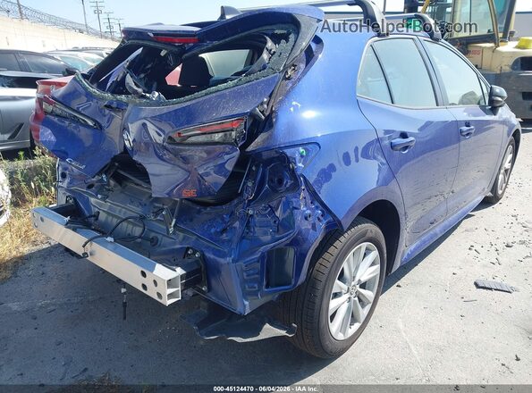 JTND4MBE3T3263247 2026 TOYOTA COROLLA Blue Trasero derecho
