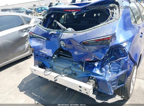 JTND4MBE3T3263247 2026 TOYOTA COROLLA Blue Vista del cuadro de instrumentos