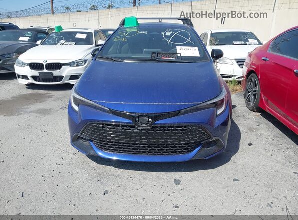 JTND4MBE3T3263247 2026 TOYOTA COROLLA Blue Vista interior trasera