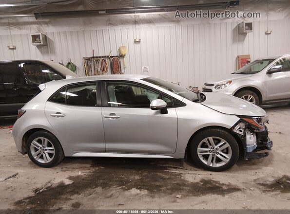 JTND4MBE7N3173151 2022 TOYOTA COROLLA Silver Vista interior trasera