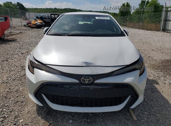 JTND4MBE8M3127035 2021 TOYOTA COROLLA White 