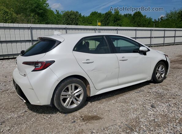 JTND4MBE8M3127035 2021 TOYOTA COROLLA White 