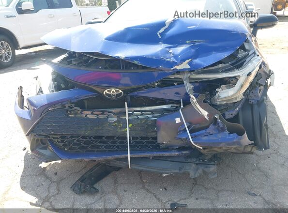 JTND4MBE8P3196795 2023 TOYOTA LL Blue ხელსაწყოთა პანელის ხედი