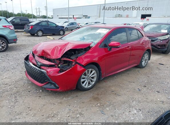 JTND4MBEXP3196734 2023 TOYOTA COROLLA Red Vista tres cuartos delantera izquierda