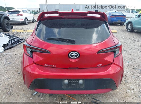 JTND4MBEXP3196734 2023 TOYOTA COROLLA Red 