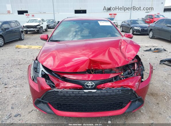 JTND4MBEXP3196734 2023 TOYOTA COROLLA Red Vista del cuadro de instrumentos