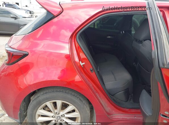 JTND4MBEXP3196734 2023 TOYOTA COROLLA Red Vista de la etiqueta del VIN
