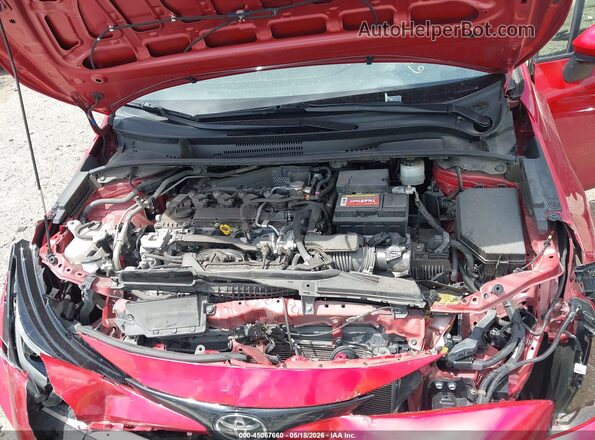 JTND4MBEXP3196734 2023 TOYOTA COROLLA Red Vista trasera