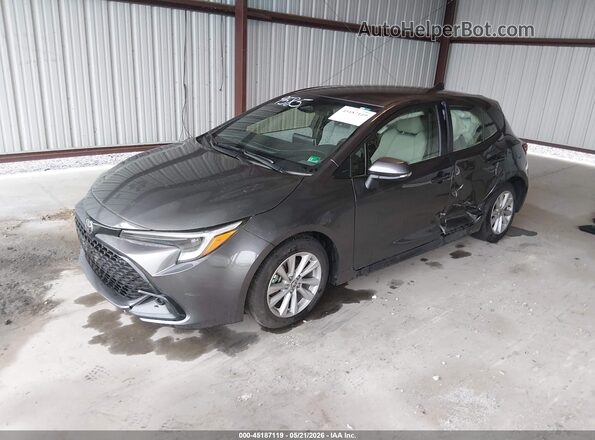 JTND4MBEXS3249585 2025 TOYOTA COROLLA Gray Przód lewy