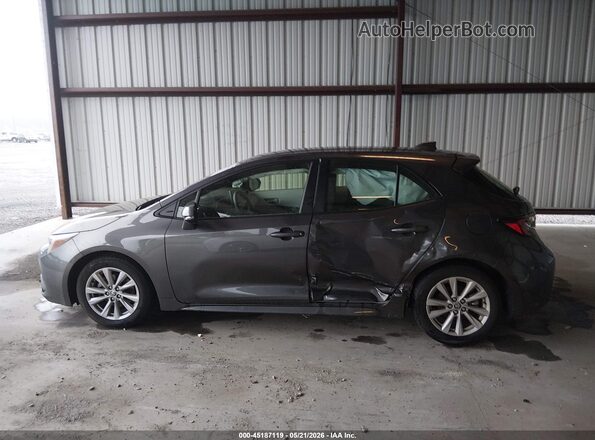 JTND4MBEXS3249585 2025 TOYOTA COROLLA Gray Widok wnętrza z tyłu