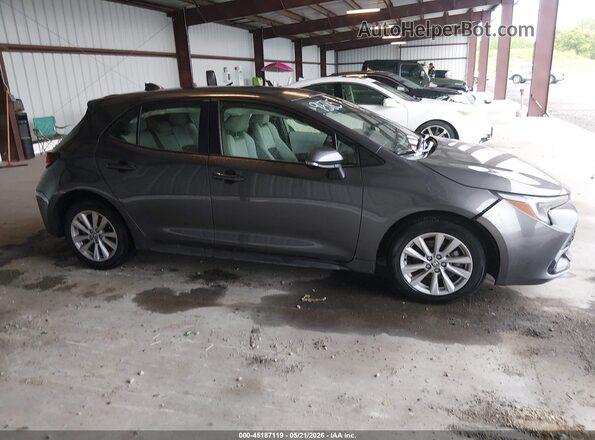 JTND4MBEXS3249585 2025 TOYOTA COROLLA Gray Widok zestawu wskaźników