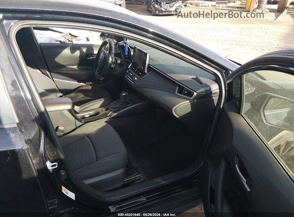JTND4RBE0L3100925 2020 TOYOTA COROLLA Black წინა სალონის ხედი