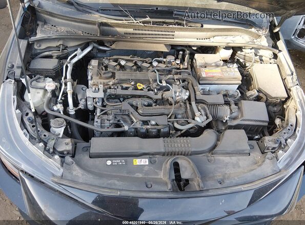 JTND4RBE0L3100925 2020 TOYOTA COROLLA Black უკანა ხედი