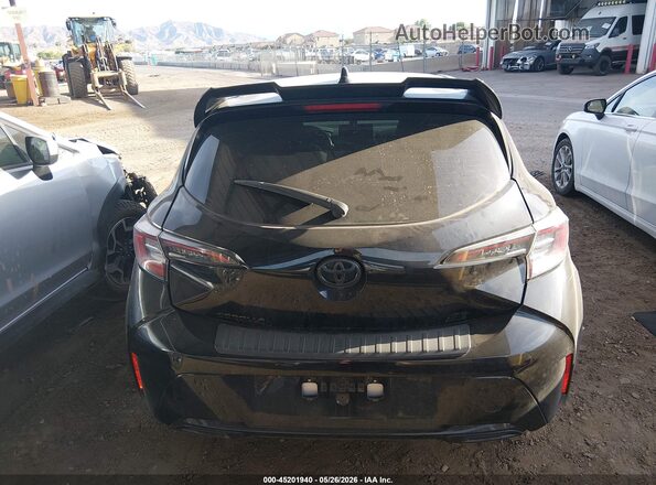 JTND4RBE0L3100925 2020 TOYOTA COROLLA Black 