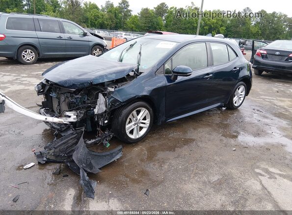 JTND4RBE3L3082145 2020 TOYOTA COROLLA Blue Front left