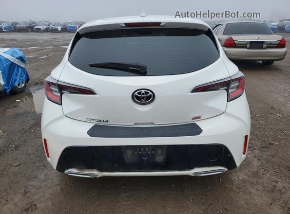 JTNK4RBE0K3010423 2019 TOYOTA COROLLA White 