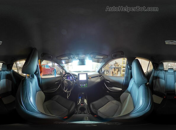 JTNK4RBE7K3037067 2019 TOYOTA COROLLA White 