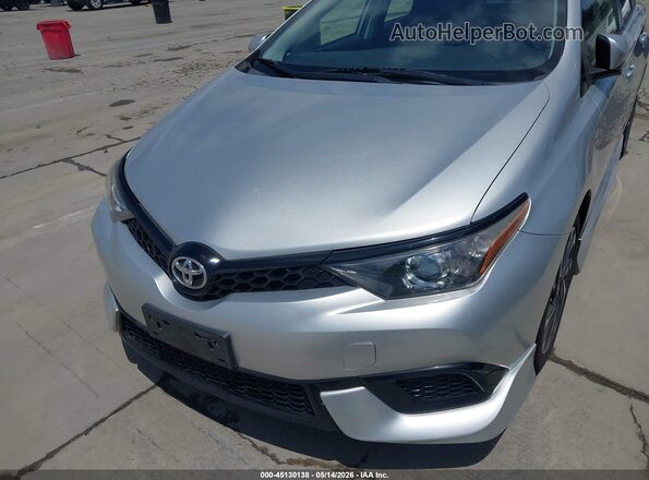JTNKARJE2JJ571243 2018 TOYOTA COROLLA IM Silver 