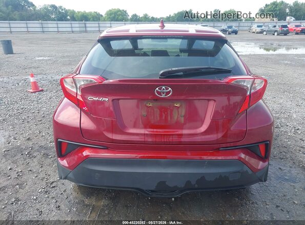 JTNKHMBX0K1056662 2019 TOYOTA C-HR Red 