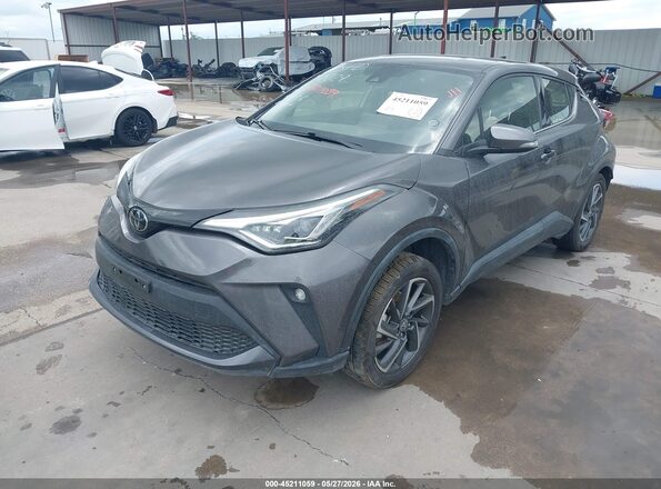 JTNKHMBX0M1118967 2021 TOYOTA C-HR Gray Front left