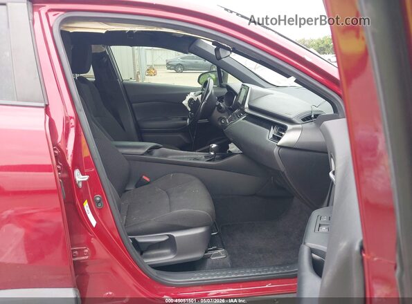 JTNKHMBX2J1011253 2018 TOYOTA LE Red Սալոնի դիմացի տեսք