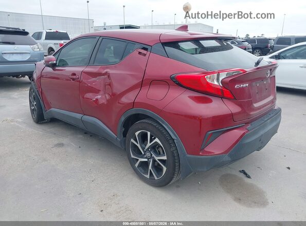 JTNKHMBX2J1011253 2018 TOYOTA LE Red Հետևի ձախ