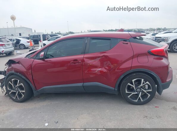 JTNKHMBX2J1011253 2018 TOYOTA LE Red 