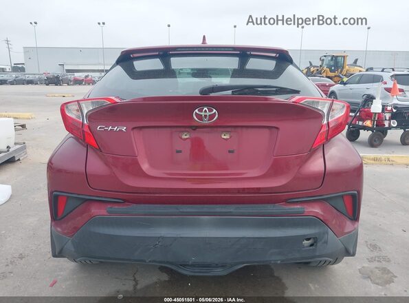 JTNKHMBX2J1011253 2018 TOYOTA LE Red 