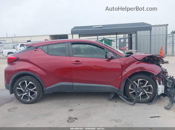 JTNKHMBX2J1011253 2018 TOYOTA LE Red Սալոնի 360 աստիճան տեսք