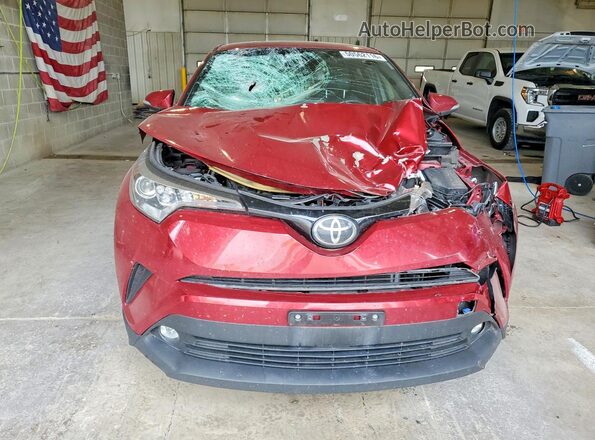 JTNKHMBX2K1036672 2019 TOYOTA C-HR Red Դիմացի տեսք