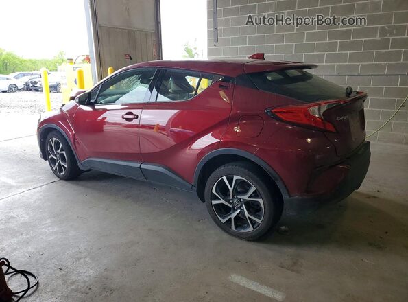 JTNKHMBX2K1036672 2019 TOYOTA C-HR Red Հետևի ձախ