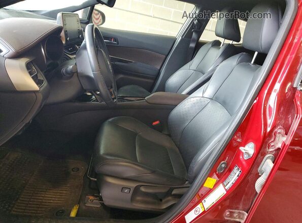 JTNKHMBX2K1036672 2019 TOYOTA C-HR Red Սալոնի դիմացի տեսք