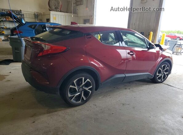 JTNKHMBX2K1036672 2019 TOYOTA C-HR Red Հետևի աջ