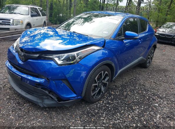 JTNKHMBX2K1046330 2019 TOYOTA C-HR Blue Front left