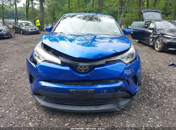 JTNKHMBX2K1046330 2019 TOYOTA C-HR Blue Instrument cluster view